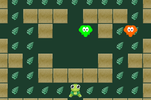 《小乌龟吃叶子》游戏画面1