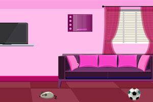 《逃出漂亮的粉色房间》游戏画面1