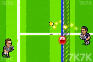 《热血网球大赛》游戏画面2