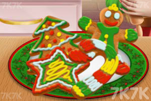 《圣诞节曲奇饼干》游戏画面1