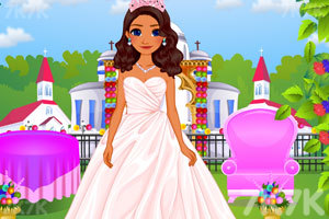 《莫阿娜公主的新娘装》游戏画面2
