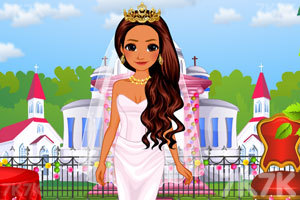 《莫阿娜公主的新娘装》游戏画面1