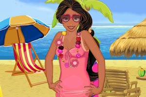 《公主在沙滩》游戏画面1