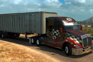 《货运卡车找轮胎》游戏画面1
