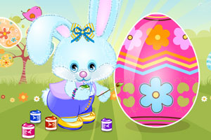 兔子设计复活节彩蛋