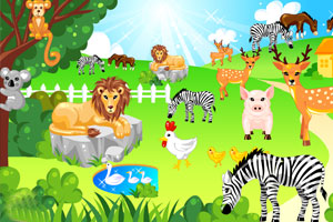 《动物园布置》游戏画面1