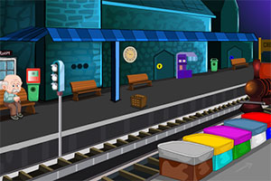 《火车站逃脱记》游戏画面1