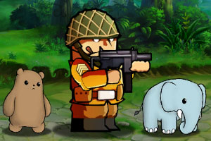 《特种兵与动物》游戏画面2