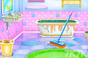 《浴室清洁与装饰》游戏画面3
