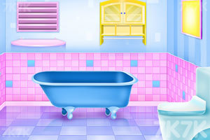 《浴室清洁与装饰》游戏画面1