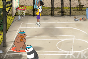 《小熊打篮球》游戏画面4