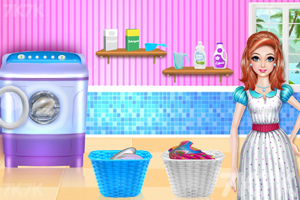 《妈妈的洗衣日》游戏画面3