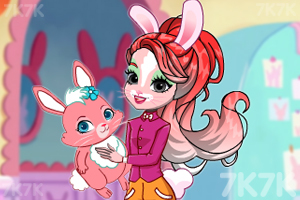 《可爱小兔装扮》游戏画面2