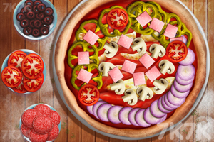 《学习烹饪比萨》游戏画面3