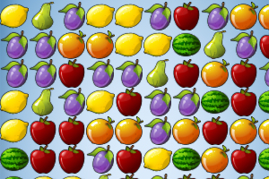 《夏季水果对对碰》游戏画面1