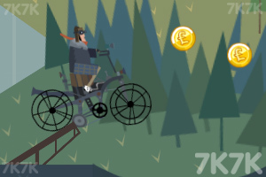 《自行车越野赛》游戏画面1