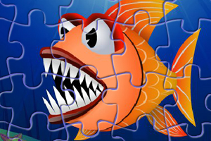 《巨齿鱼拼图》游戏画面1