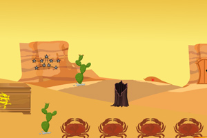 《逃离荒漠房子》游戏画面1
