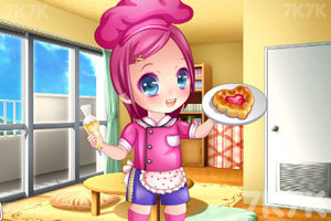 《甜美女孩的手工面包》游戏画面1