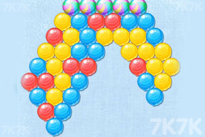 《颜料球泡泡龙》游戏画面2