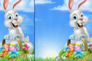《复活节兔子找不同》游戏画面1