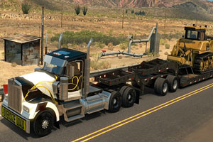 《大型拖车找轮胎》游戏画面1