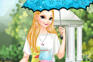 《可爱的雨伞》游戏画面2