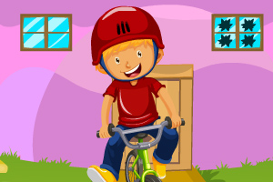 《自行车男孩救援》游戏画面1