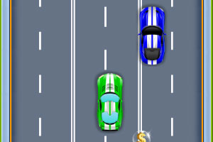《小汽车竞速赛》游戏画面1