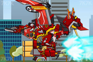 《组装机械消防翼龙2》游戏画面2