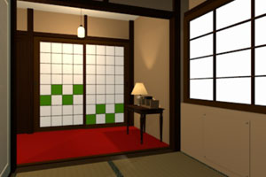 《逃出日式房屋14》游戏画面1
