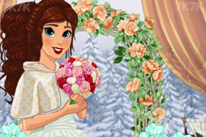 《美丽的冬季婚礼》游戏画面1