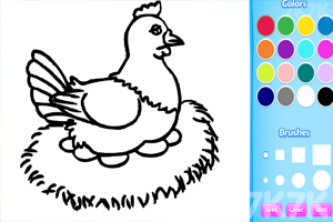 《小鸡图画册》游戏画面3