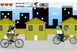 《自行车赛》游戏画面1