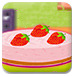 奶油草莓薄荷蛋糕