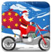 圣诞老人开摩托