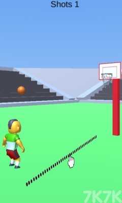 《趣味投篮》游戏画面1