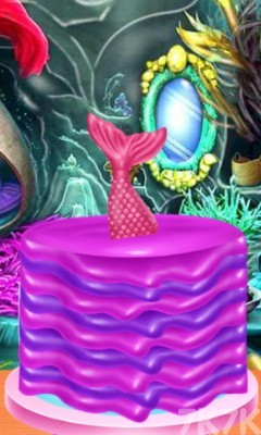 《五彩人鱼蛋糕》游戏画面4