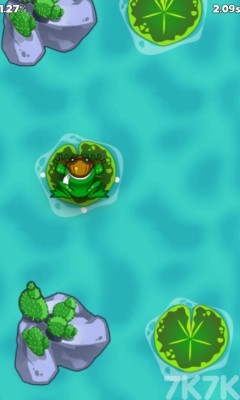 《青蛙池塘跳跃》游戏画面1