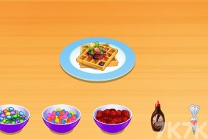 《萨拉烹饪课之华夫饼》游戏画面4