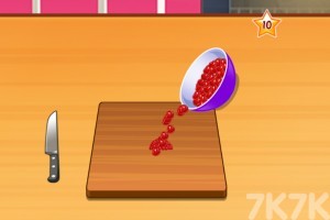 《萨拉的烹饪课之樱桃蛋糕》游戏画面2