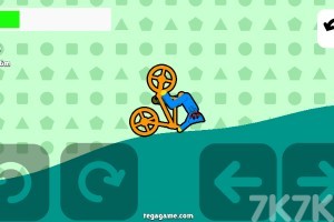 《小蓝人自行车挑战》游戏画面4