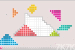 《彩色方块拼接》游戏画面3