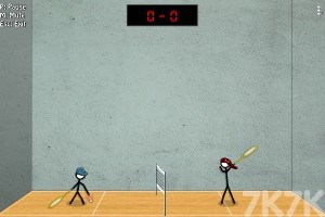 《火柴人打羽毛球3H5》游戏画面3