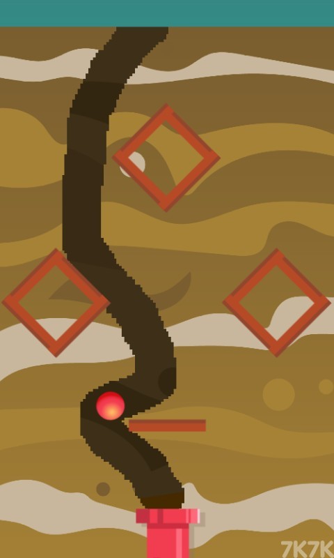 《挖沙引球3》游戏画面1