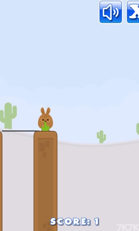 《小兔子撑杆过河》游戏画面4