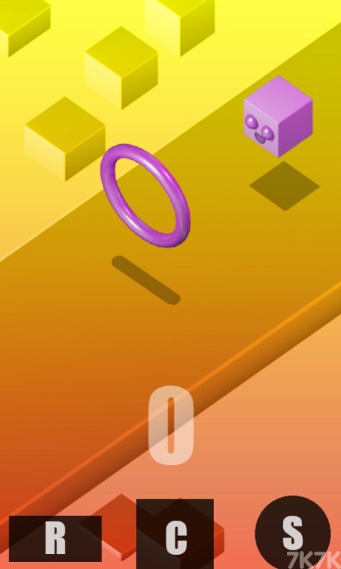 《紫色方块变形》游戏画面1