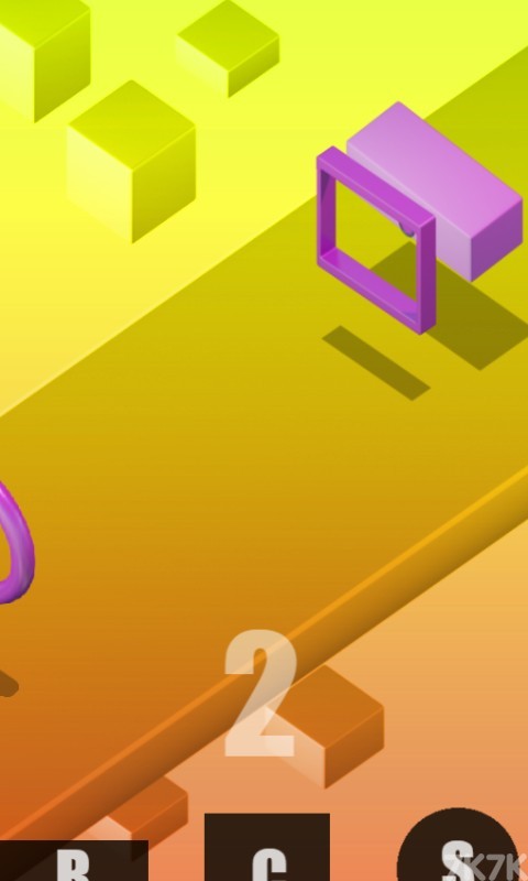 《紫色方块变形》游戏画面2