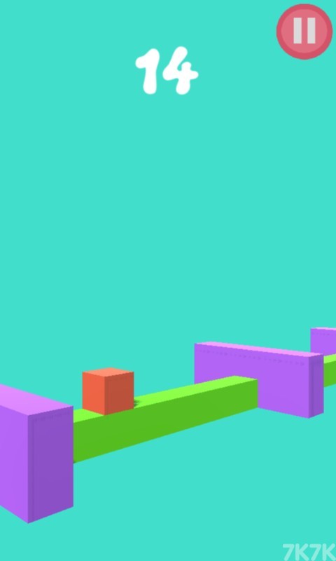 《跳跃红方块》游戏画面4