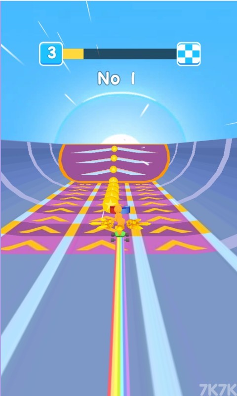 《橡胶人滑板竞速》游戏画面3